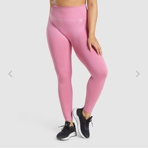 Gymshark Vital seamless 2.0 in pink, size medium.